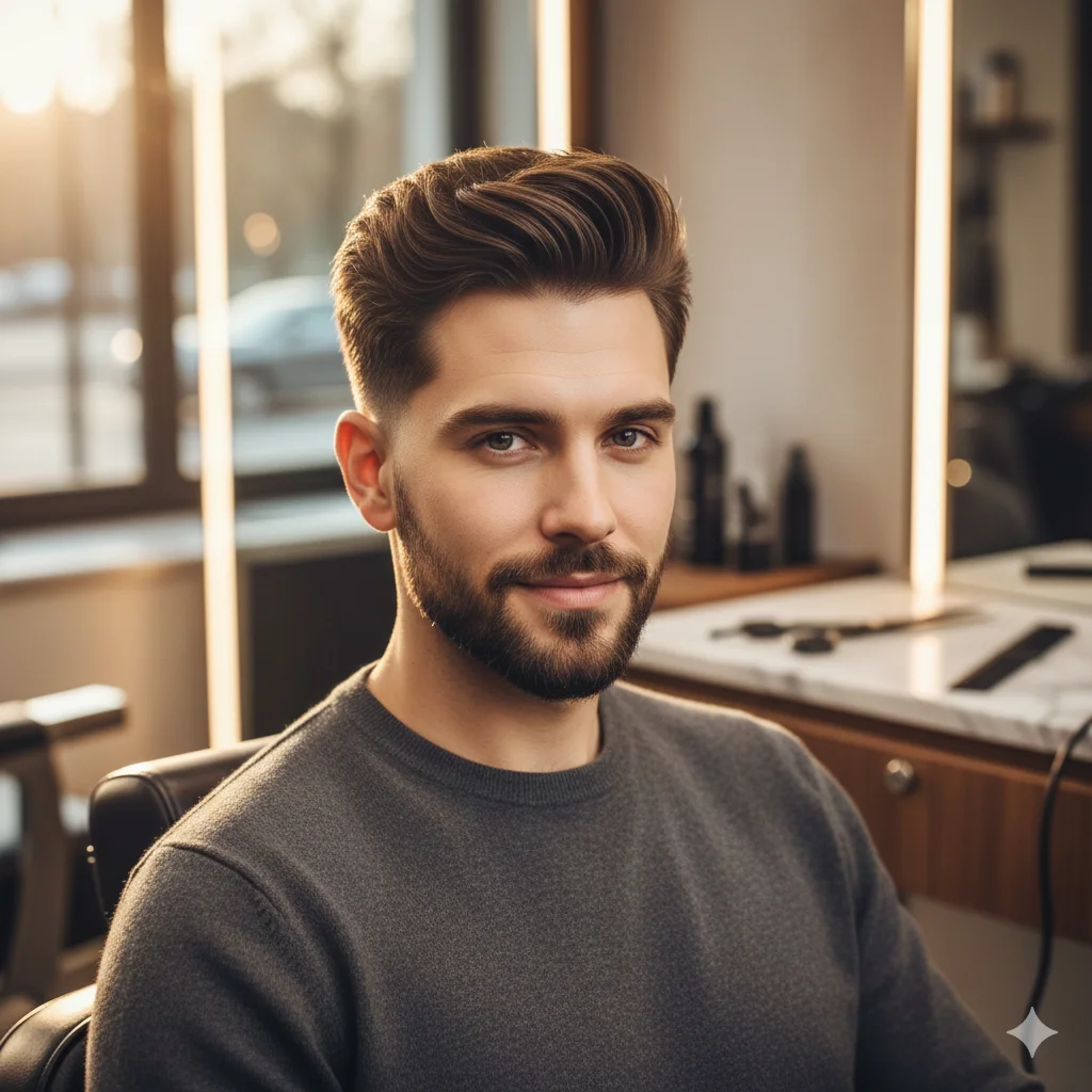 men hair